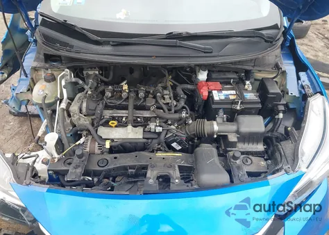 2021 Nissan Versa Sv Xtronic Cvt from USA, damaged, VIN 3N1CN8EV8ML890499